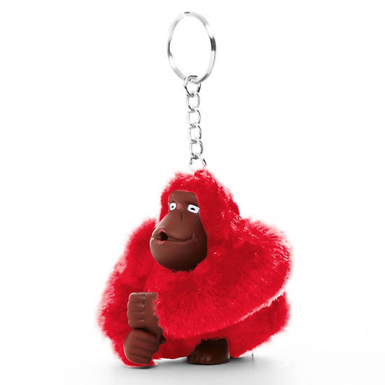 Kipling Sven Monkey Keychain Accessoires Rood | België 1216RV